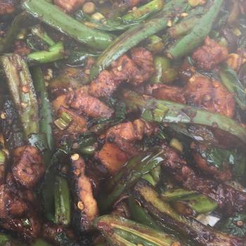 Pork With Peppers Stir Fry | Papa Kwan