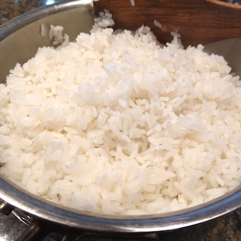 Stovetop White Rice | Papa Kwan